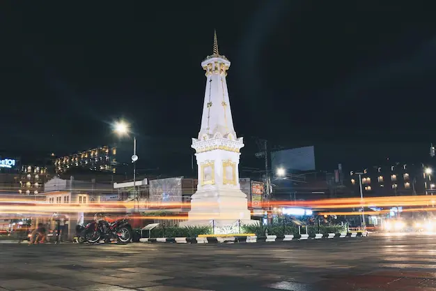 Tugu in Malioboro.